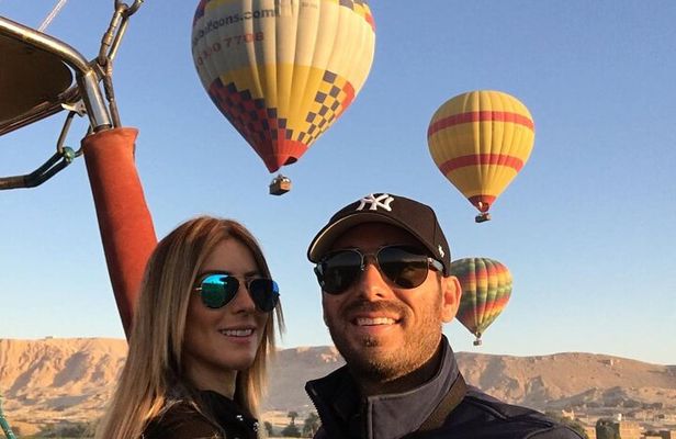 2-Day Private Tour in Luxor with Hot Air Balloon Experience from Cairo hotels