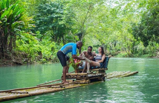 Bamboo Rafting With foot massage 