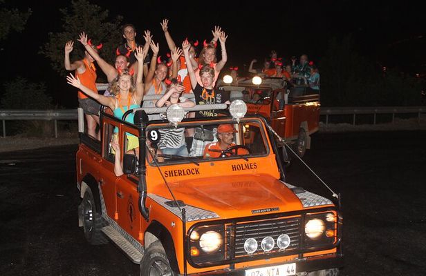 Alanya Sunset Night Safari with Boat Trip incl. Dinner