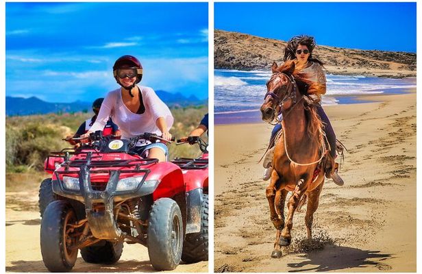 Migriño Beach ATV and Horseback Riding Experience