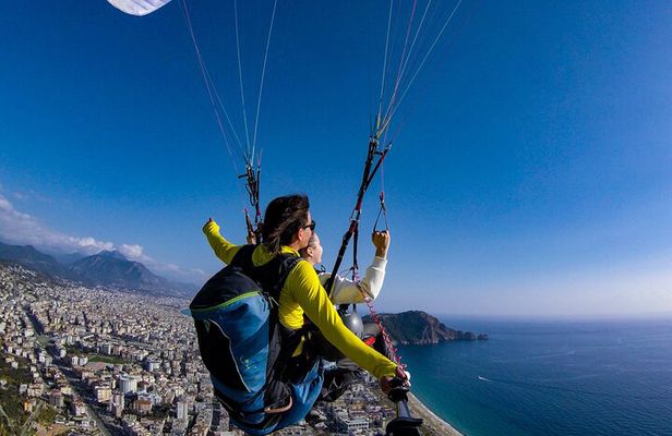 Side Paragliding Experience With Licensed Pilot