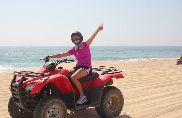 Activity driving a Simple ATV in Dunes and Beach