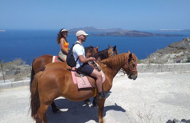 Sunset Horse Riding Experience to Caldera