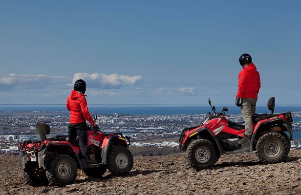 1 Hour ATV Quad Tour : Pick up from Reykjavik (2 persons per ATV)
