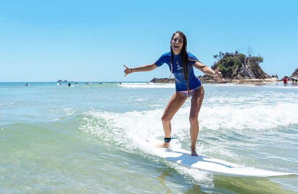 2 Hour Private Surf Lesson in Byron Bay