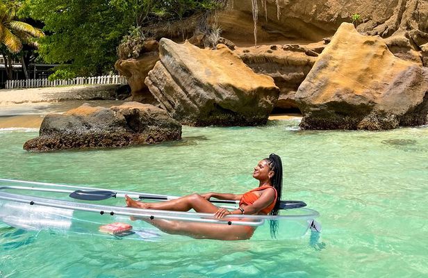 Clear Kayak Coral Reef Tour in Grenada