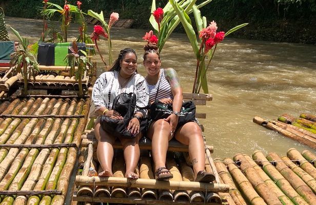Rafting on the Martha Brae