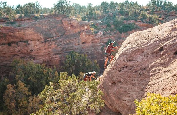 Via Ferrata / Rappel Adventure in East Zion