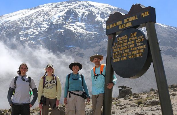 7 Days Kilimanjaro via Machame route affordable price