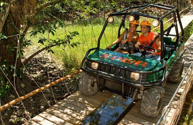 Day at Xplor Park! Ziplines and Jungle Activities from Cancun