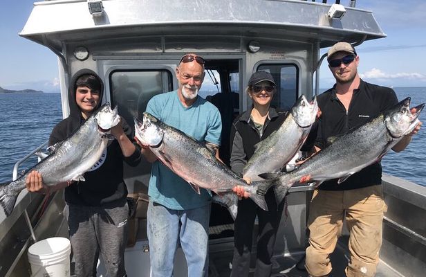 Private Salmon and Halibut combination Fishing in Ketchikan Alaska