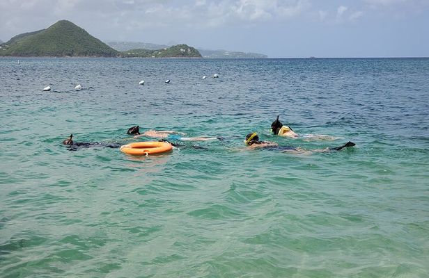 Snorkeling at Pigeon Island
