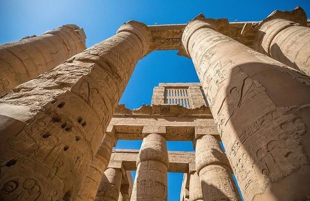 Tour of the East Bank. Luxor and karnak tempel
