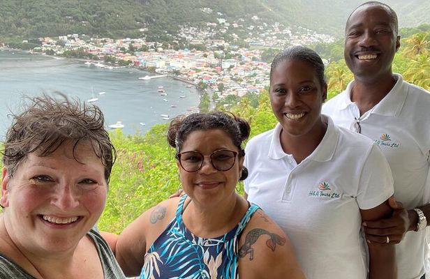 St Lucia Diamond Mineral and Mud Baths Plus Waterfall Adventure