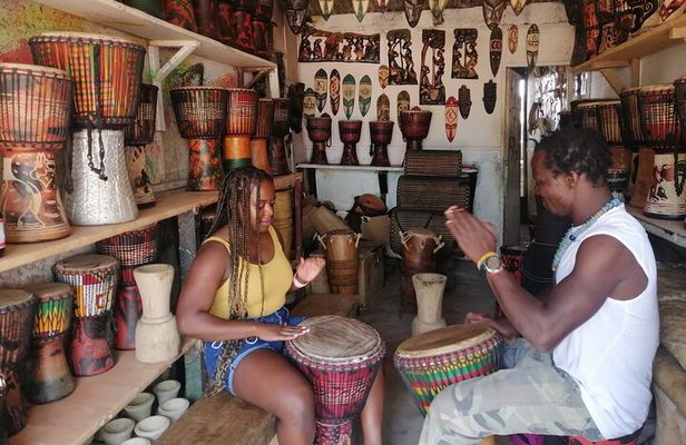 Half-Day Private African Drumming Lessons with Pick Up