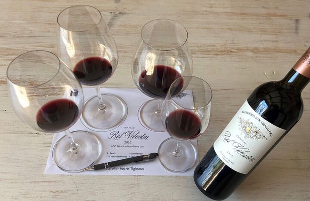 Verres-Tigineux workshop and tasting in Saint-Émilion
