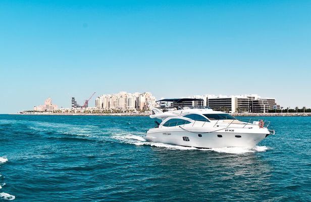 Yacht Trip Dubai : Book 56 ft Premium Yacht up to 21 people