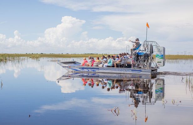 Miami: Everglades Airboat Ride with City Tour and Cruise Add on
