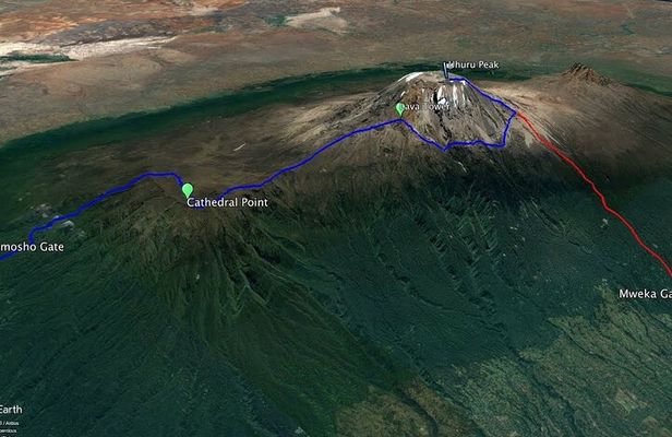 Kilimanjaro Day Hike : Shira Plateau to Cathedral Point (3,870m)