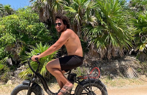 Tulum Area Experiences Guided E-Bike Tour- 3 Cenote's Snorkel/Swim & Local Lunch