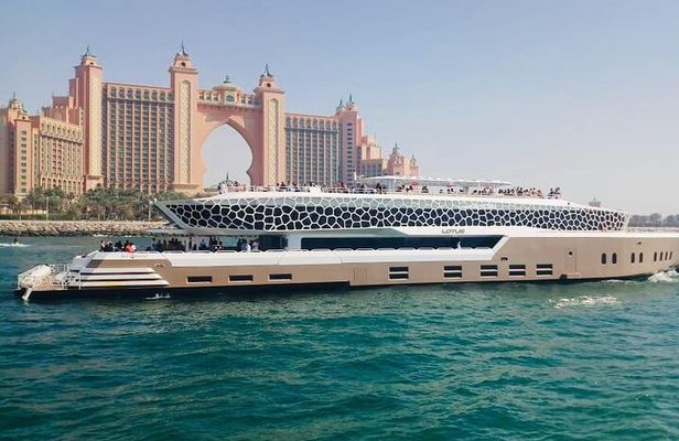 Luxury 7 Star Mega Yacht Dinner Cruise with International Buffet
