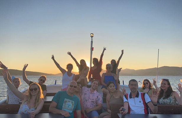 Split Riviera Panoramic Sunset Cruise with Summer Vibes on Boat