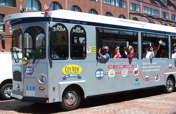 Historic Boston Hop-On Hop-Off Narrated Trolley Tour