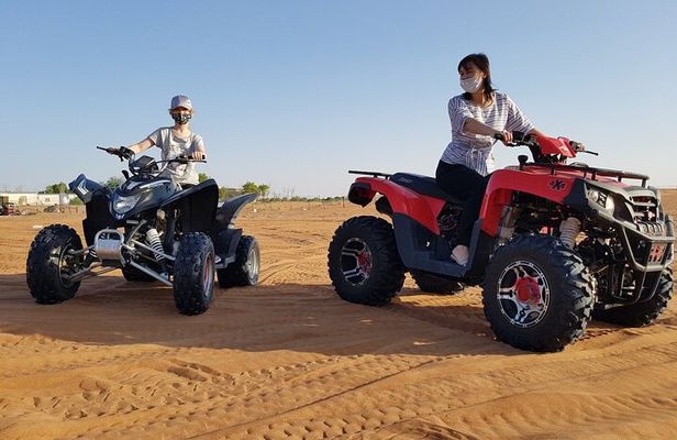 Dubai Desert Safari With BBQ, Quad Bike And Camel Ride
