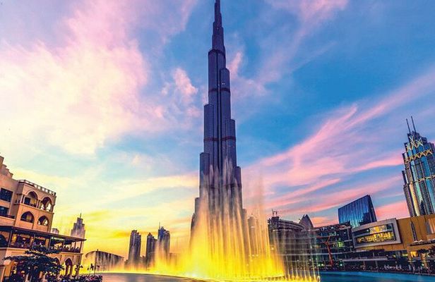 at the top of Burj Khalifa Tickets (Level 124 and 125)