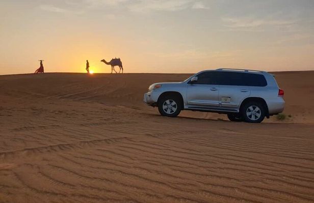 Big Red Dunes Desert Safari in Dubai with Camel Ride, Live Shows & BBQ Dinner