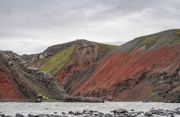 Family Rafting Day Trip from Hafgrímsstaðir: Grade 2 White Water Rafting on the West Glacial River