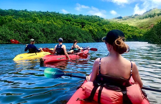 Kauai Adventure: Kayak & Hike to Secret Falls with Expert Guide