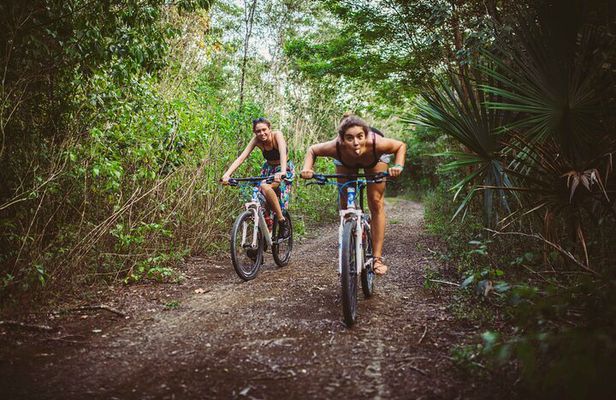 3 Cenotes Bike Adventure Private Tour from Tulum