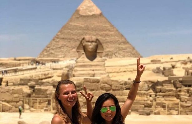 Cairo: Unique Adventure to Giza Pyramids , Sphinx with Quad Bike and camel Ride
