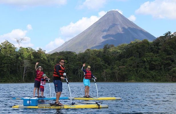 La Fortuna: Private Pedal Board at Lake Arenal - half day