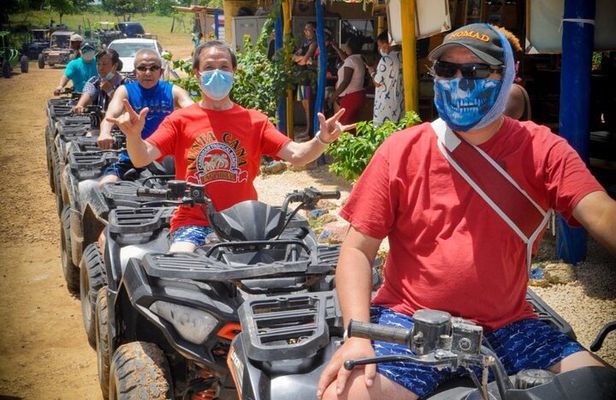 4x4 ATV Tour: Cave Swim & Cultural Experience