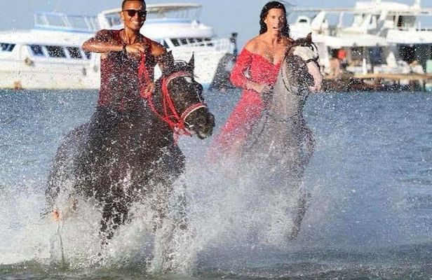Enjoy 2 Hours Horse Ride, Parasailing & semi-submarine- Hurghada