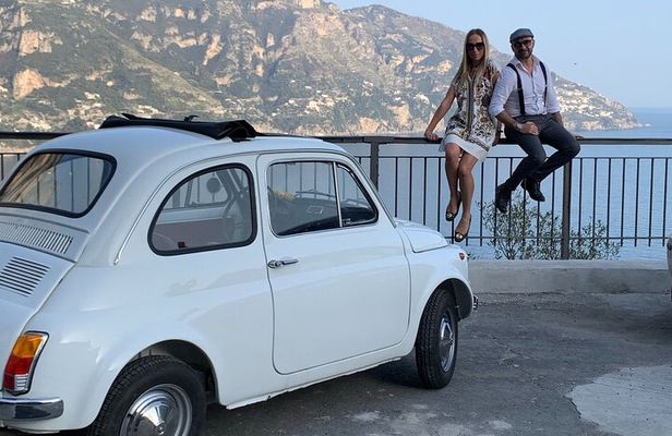 Amalfi Coast Private Tour by Vintage Fiat 500
