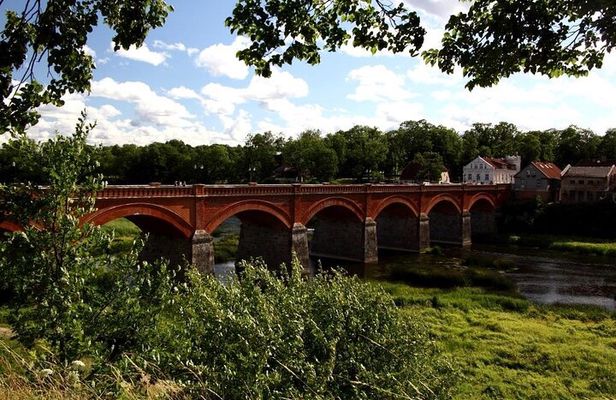 Kuldiga: charming streets, and wides waterfall in Europe