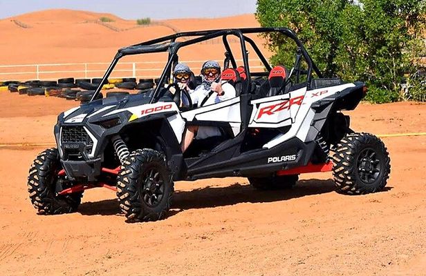Buggy Ride Dubai & Dubai Desert Safari & Camel Ride with pickup