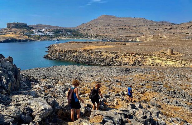 Small Group Hiking in Lindos