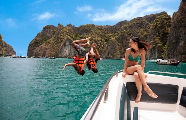 Phi Phi Islands and Khai Islands Snorkeling Tour By Speedboat From Phuket