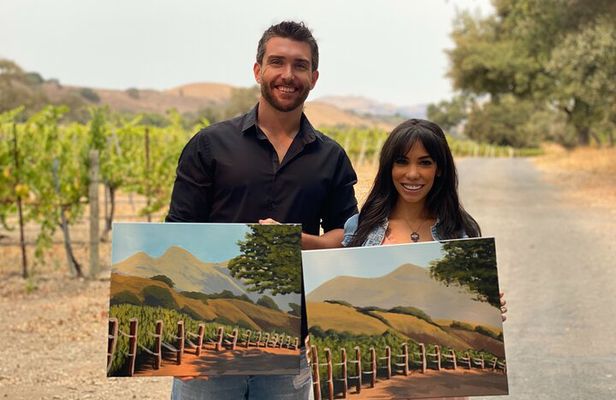 Paint in the Vineyard with Estate Wine Tasting