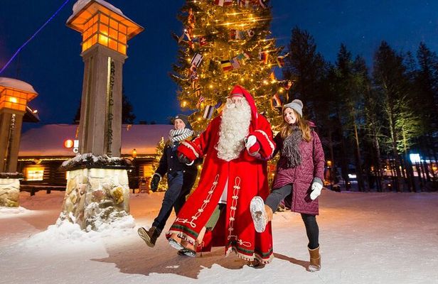 Meet Santa Claus & Santa's Reindeer Ride & Greet Huskies