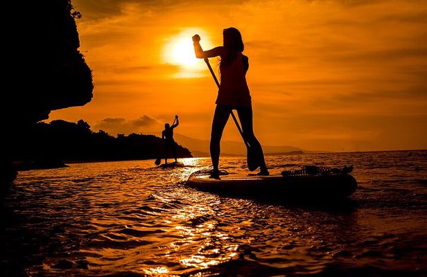 Okinawa Iriomote Sunset SUP or Canoe Tour in Iriomote Island