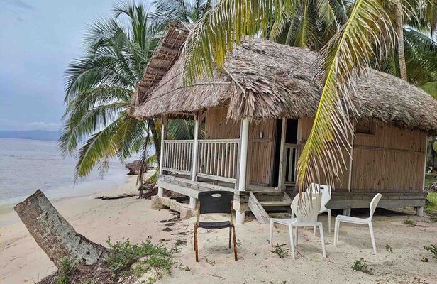 2D/1N San Blas Shipwreck Island in Prvt Cabin, Bath + Meals+Tour
