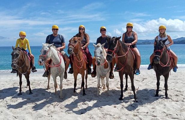 Beach Horseback Riding & Snorkel (Tamarindo, Potrero, Flamingo)