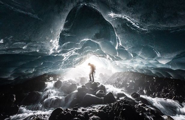 Demanding Glacier Hike and Ice Cave Half-Day Tour from Skaftafell