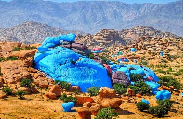 Tafraout the Anti Atlas and the canyon of Ait Mansour 2 Days 1 night