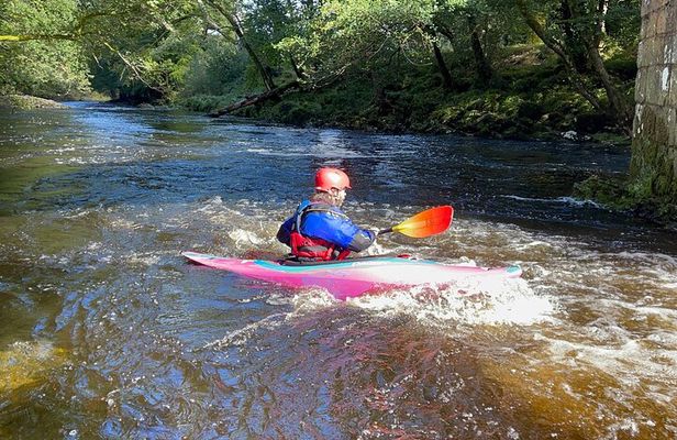 White Water Kayak Activity in Buckfastleigh